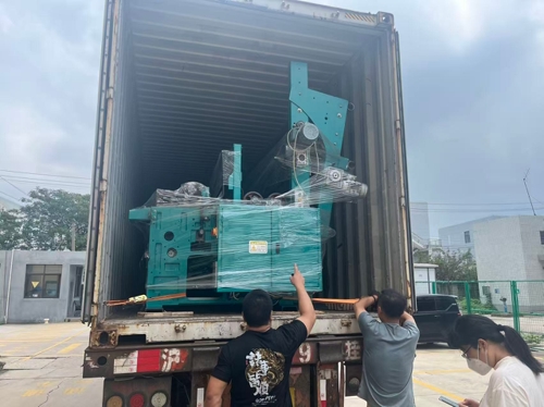 Jentera Ceres Menghantar Pelbagai Mesin Gunting Permaidani ke India dan Mesir